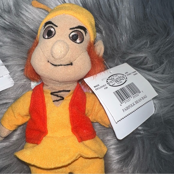 NWT Disney mini bean bags  Timothy-Fairfolk-Gurgi- Hippo - Picture 5 of 5